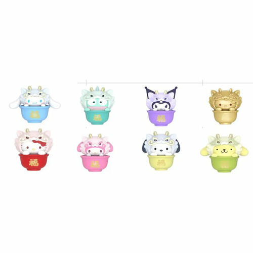 Bandai Sanrio Characters Long Jin Series Blind Box - Assorted
