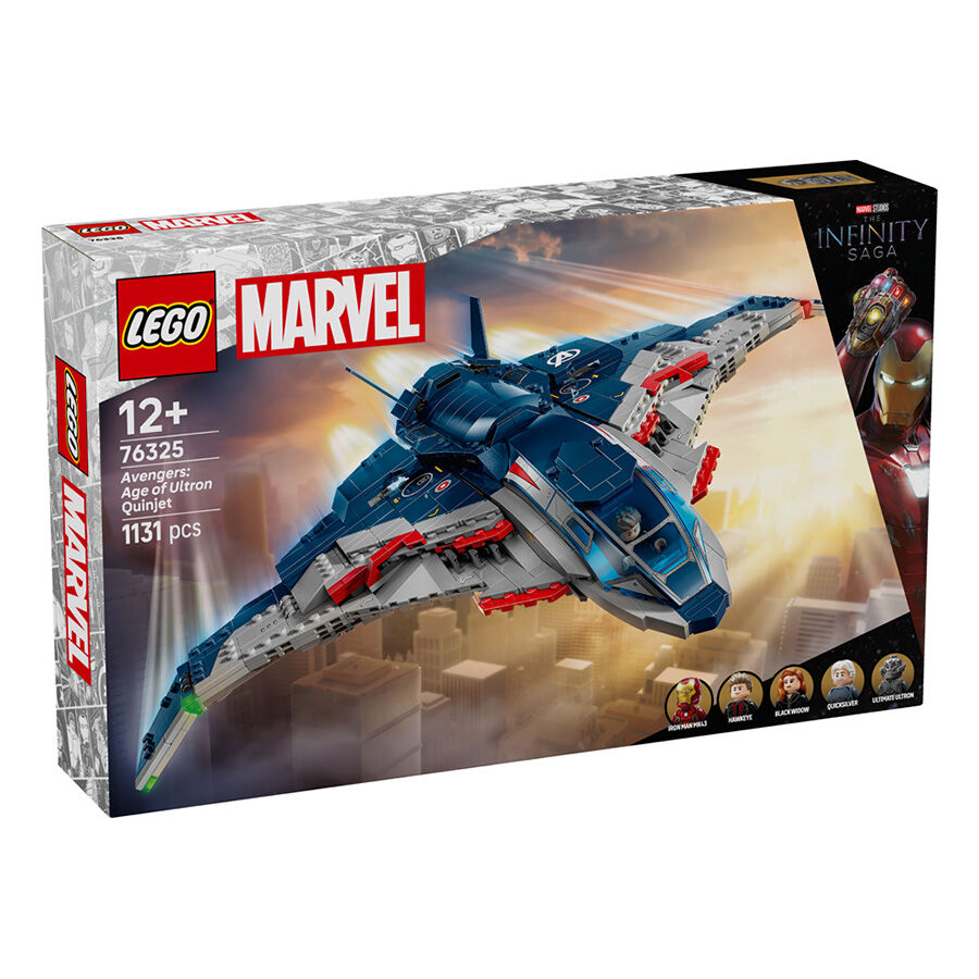 LEGO Marvel Avengers: Age of Ultron Quinjet 76325 | Toys”R”Us