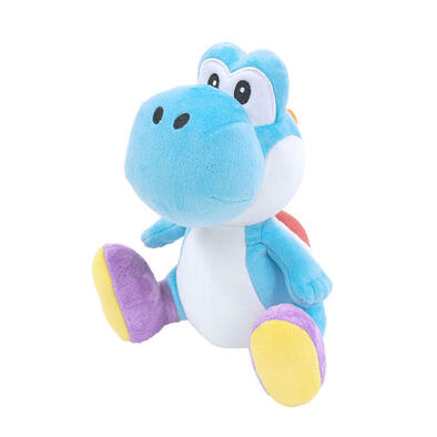 Nintendo Super Mario All Star Collection Soft Toys - Light Blue Yoshi (20cm)