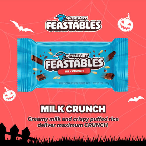 Mr Beast Bar Milk Chocolate Crunch Candy