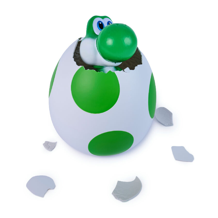 The Super Mario Galaxy Movie Interactive Yoshi Egg Action Figure