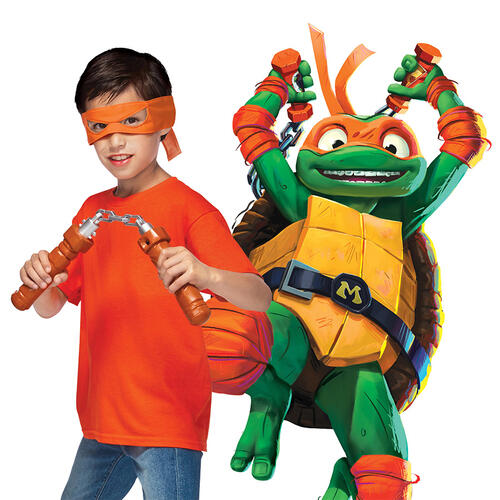 Teenage Mutant Ninja Turtles Ninja Reveal Mich's Nunchuk