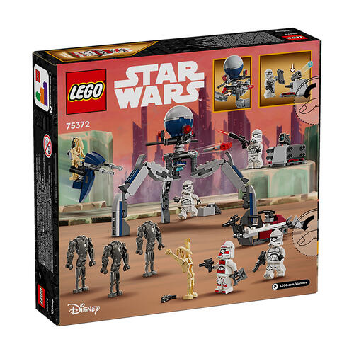 LEGO Star Wars Clone Trooper & Battle Droid Battle Pack, 75372 6470418 -  Best Buy