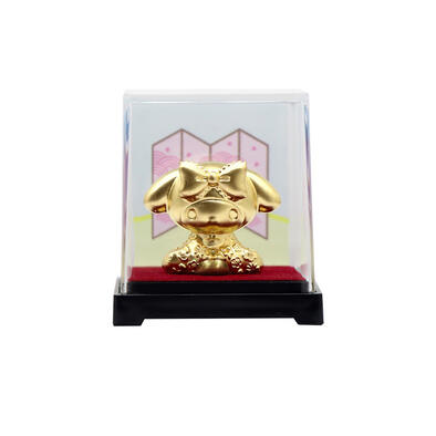 Sanrio My Melody Showa Collection 24K Gold Foil Mini Figure