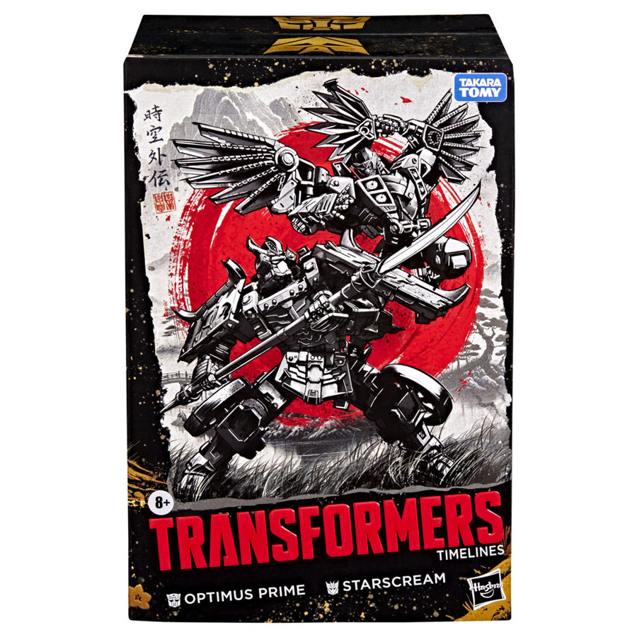 Transformers Timelines Optimus Prime And Starscream Action Figures