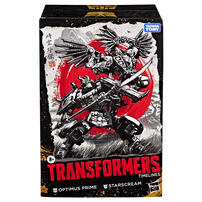 Transformers Timelines Optimus Prime And Starscream Action Figures