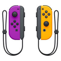 Nintendo Switch Joy-Con Controllers (L/Neon Purple+ R/Neon Orange)