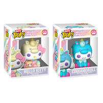 Funko Bitty Pop! Hello Kitty And Friends - Unicorn Hello Kitty And Cinnamoroll 2-Pack
