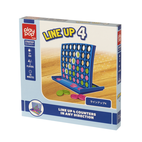 Play Pop Line Up 4 Strategy Game