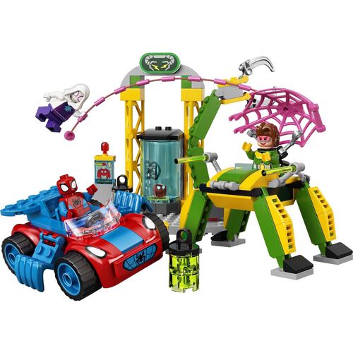LEGO Marvel Spidey Amazing Friends Spider-Man at Doc Ock’s Lab 10783