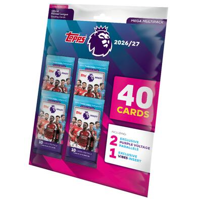 (Pre-order) Topps Pl Flagship 2627 Mega Multipack (Expected October 2026)