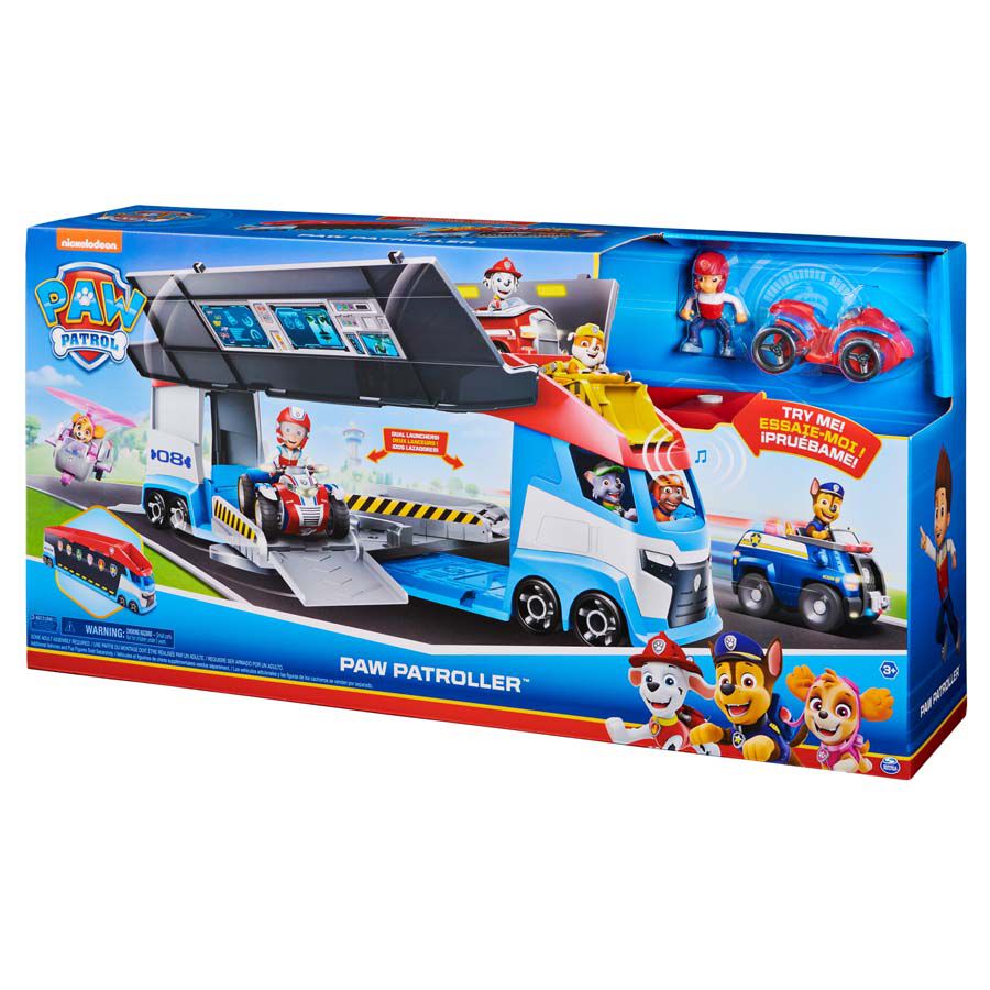paw patrol car and figure