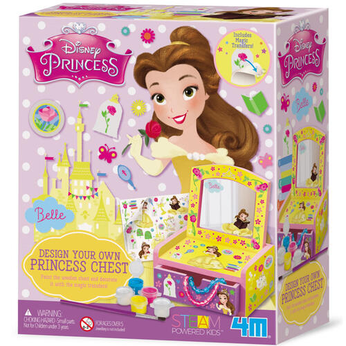 4M Disney Design Your Own Princess Chest - Belle