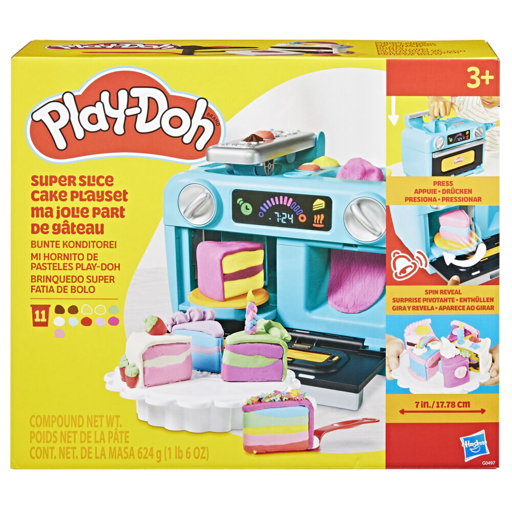 Playdoh Sets For Toddlers PD SUPER COLORFUL CAFE PLAYSET Play Doh