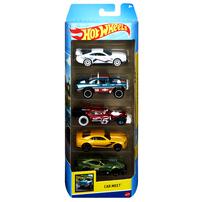 Hot Wheels Cars, 5-Pack Of Die-Cast Toy Cars Or Trucks In 1:64 Scale