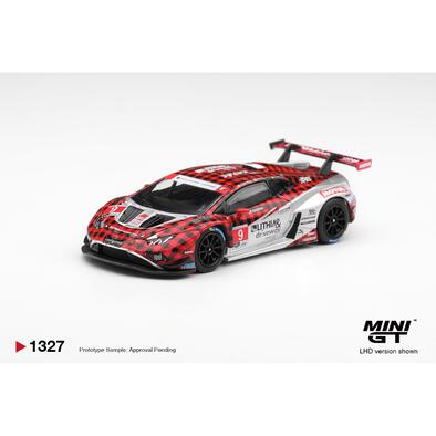 (Pre-order) Mini Gt Lamborghini Huracan Gt3 Evo2 #9 Pfaff Motorsports 2025 Imsa Weathertech Gtd Pro / Blister Packaging (Expected October 2026)