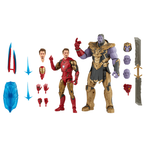 Marvel Legends Series Infinity Saga Iron Man Mark 85 & Thanos