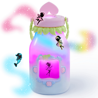 Wow Wee Got 2 Glow Fairies Pink Jar