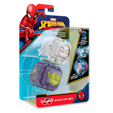 Marvel Spider-Man Battle Cube Spider-Gwen vs. Green Goblin 2 Pack
