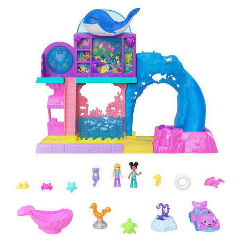 Polly Pocket Starring Shani Pollyville Aquarium Playset