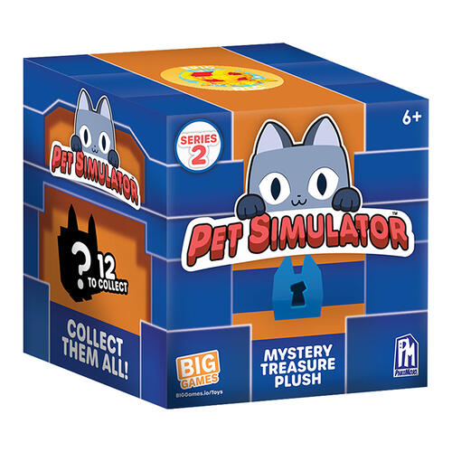 Pet Simulator Collectible Soft Toy Treasure Assortment Series 2 - Assorted