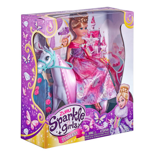 Zuru Sparkle Girlz 10.5 Inch Princess With Horse Set