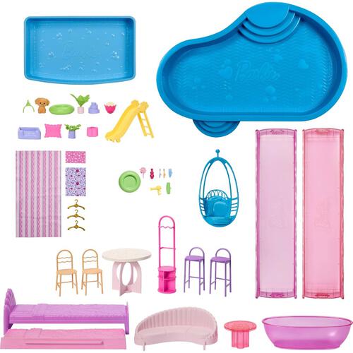 (Pre-order) Barbie Dreamhouse 2026- Customizable Doll Playset With Accessories (Expected October 2026)