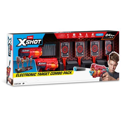X-Shot Excel Electronic Target Combo Pack (24 Darts)