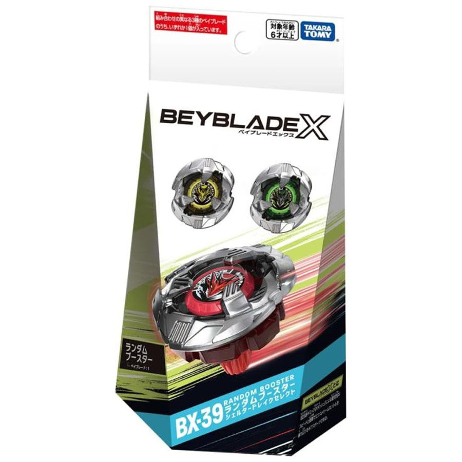 スポーツトイ・アクショントイ Beyblade X Random Booster 11pcs Set Beyblade X BX-39 Random Booster Shelter Drake Select - Assorted