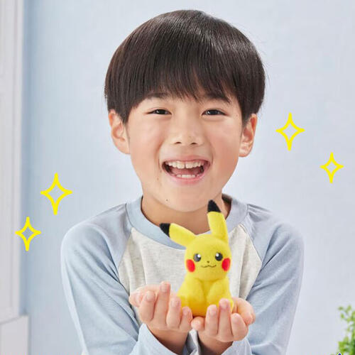 (Pre-order) Pokemon 30th Anniversary Palm-Sized Pikachu Poke-Fuwa (Estimated Early April 2026)