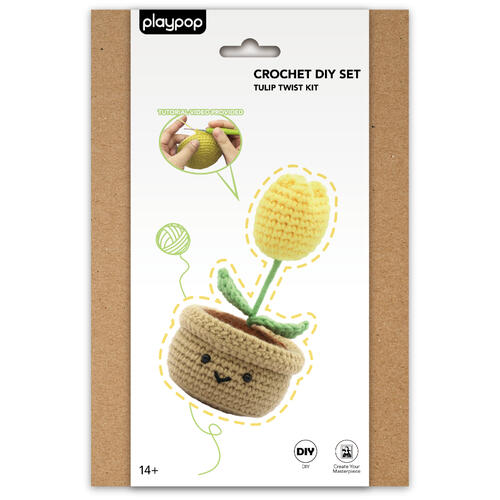 playpop Crochet DIY Set Tulip