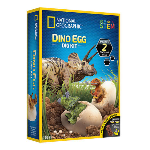 National Geographic Dinosaur Egg Dig Kit