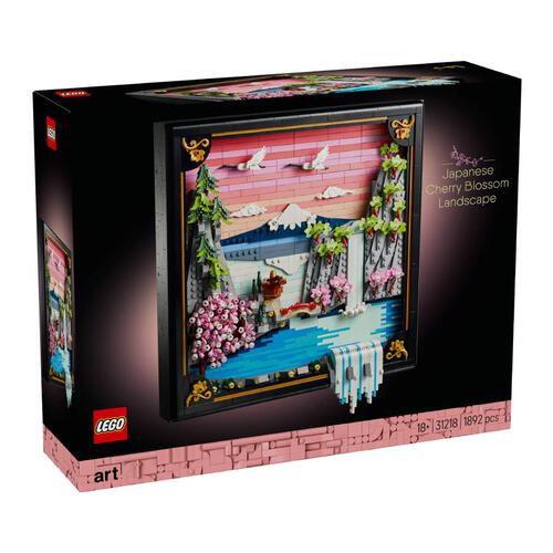 LEGO Art Japanese Cherry Blossom Landscape 31218