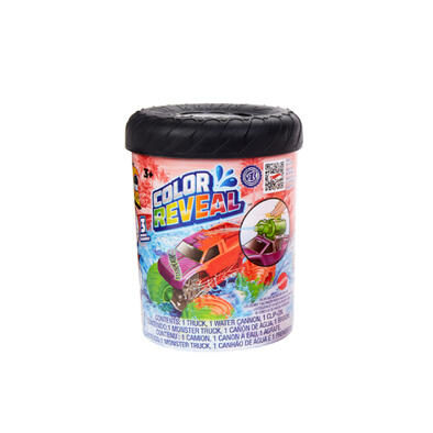 Hot Wheels Monster Trucks Color Reveal - Assorted