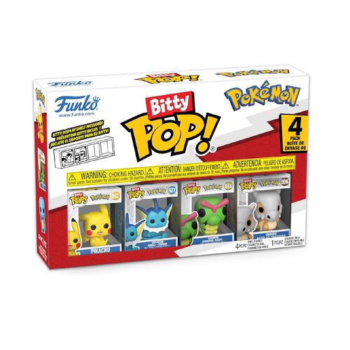 Funko Bitty POP! Pokemon 4-Characters Pack