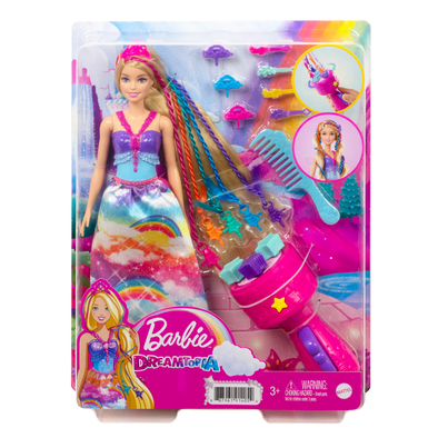 Barbie Dreamtopia Twist N Style Feat Hair Princess