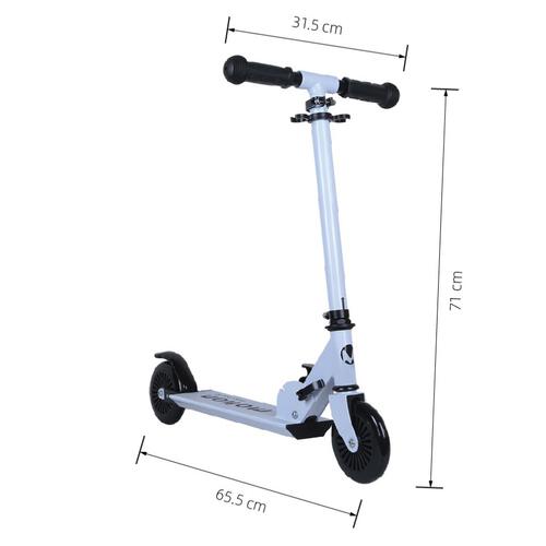 Light Up Wheels Scooter Blue