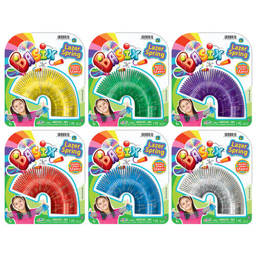 Ja-Ru Basix Lazer Spring - Assorted