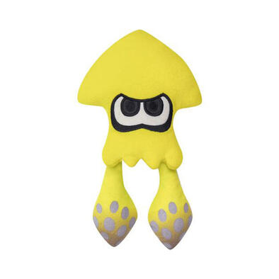 Nintendo Splatoon 3 Squid Plush - Yellow