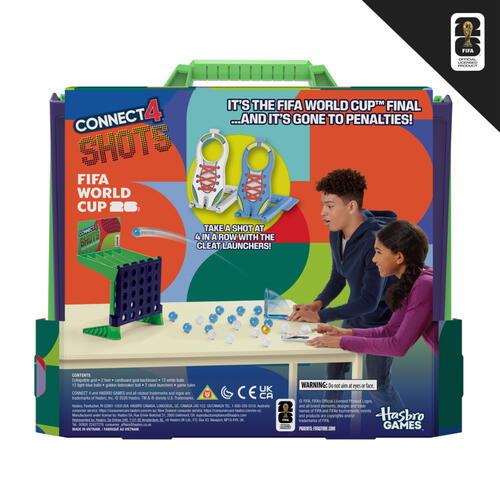 Hasbro Gaming Connect 4 Shots FIFA World Cup 2026 Game