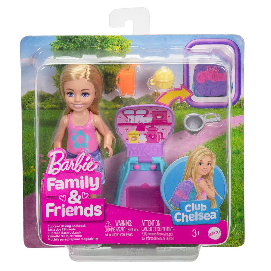 Barbie Family & Friends Chelsea Cupcake Baking Backpack | Toys”R
