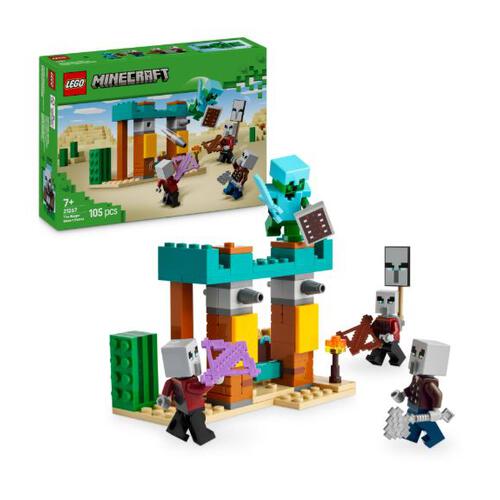 LEGO Minecraft The Illager Desert Patrol 21267 