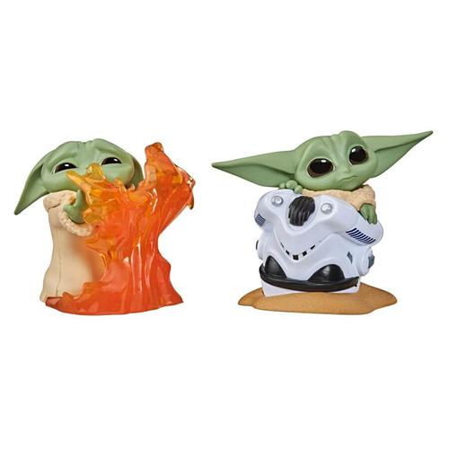 Star Wars The Bounty Collection Series 2 The Child Toys Helmet Hiding Pose, Stopping Fire Pose 2 Pack