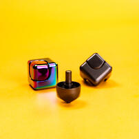 playpop Metal Fidget Spinner Cube - Assorted