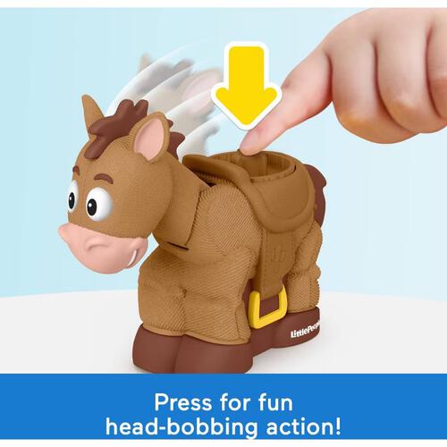 Fisher-Price Little People Toy Story Bobbin' Bullseye & Jessie Figure Set