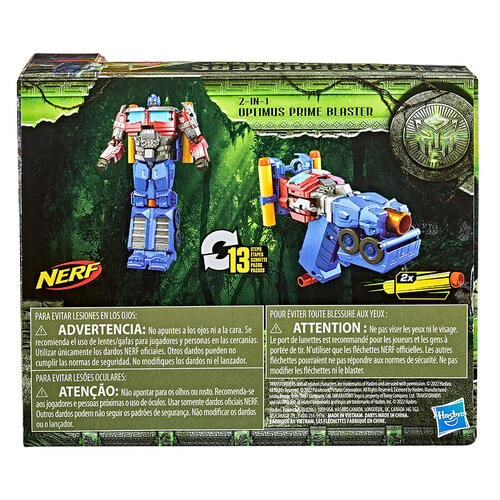 Transformers Rise of the Beasts 2-in-1 Optimus Prime Blaster