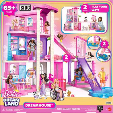 (Pre-order) Barbie Dreamhouse 2026- Customizable Doll Playset With Accessories (Expected October 2026)