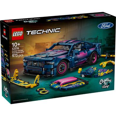 (Pre-order) LEGO Technic Custom Garage Ford Mustang Gt Car 42236 (Estimated August 2026)