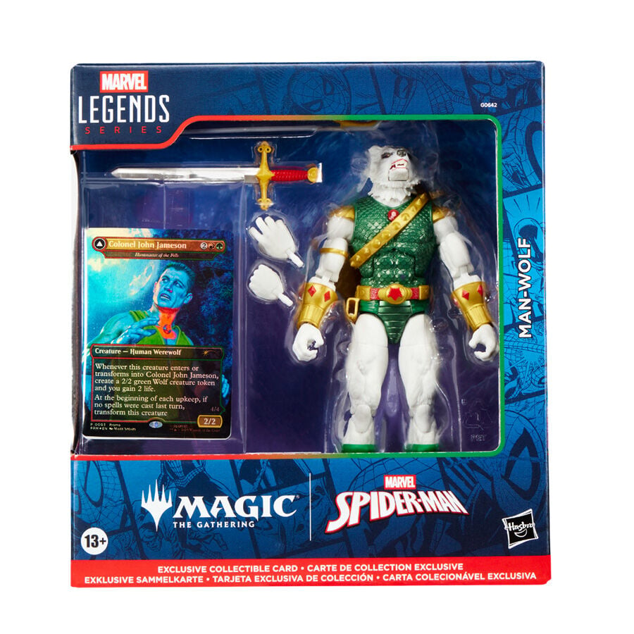 Marvel Legends Series Magic: The Gathering Man-Wolf | Toys”R”Us