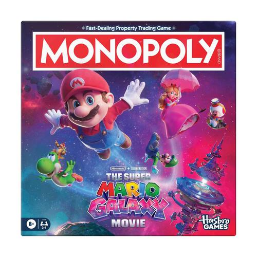 Monopoly The Super Mario Galaxy Movie Edition Board Game